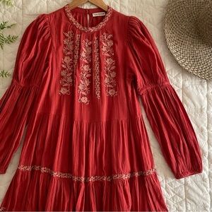 Ulla Johnson Ceres Peasant Dress